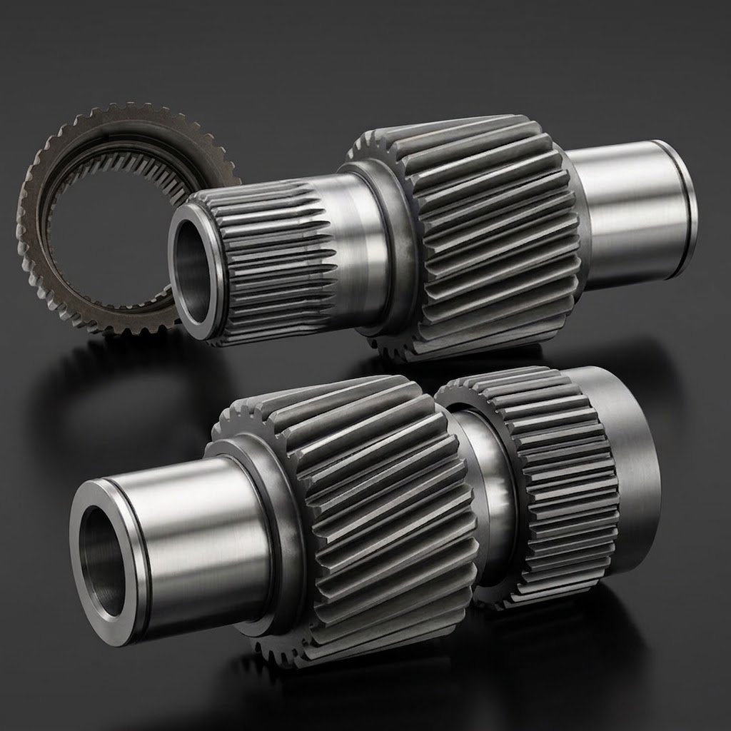 Helical Shaft & Case Hardening