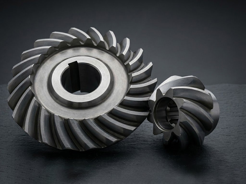 Spiral Gear & Keyway