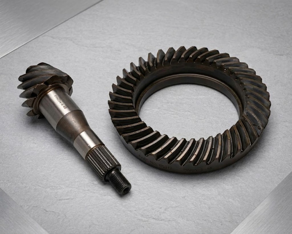 Spiral Gears & Spline Shaft