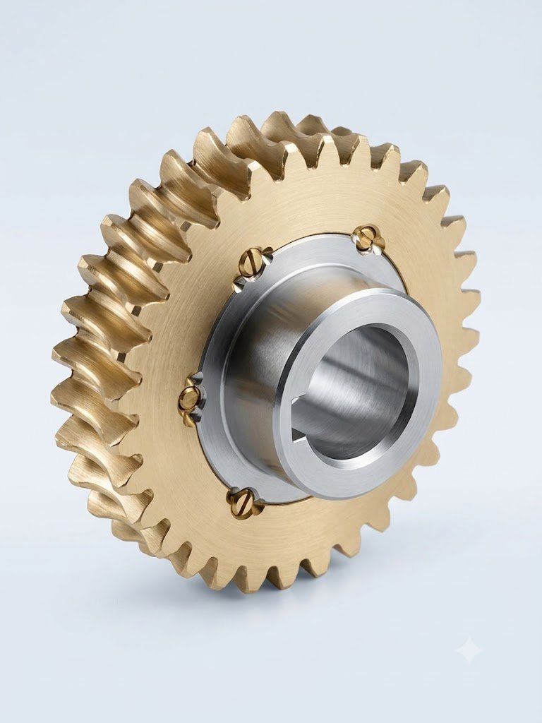 Worm Gear & Centre Steel Bushing