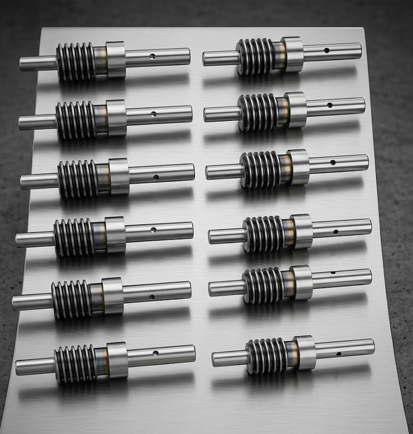 Worm Screw & Induction Hardening